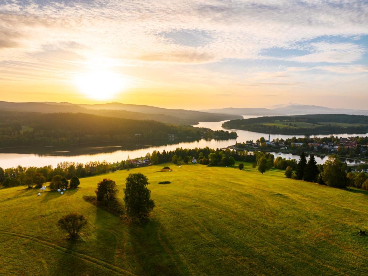 Rekreacni Domek Kobylnice Lipno Lipno nad Vltavou Esterno foto